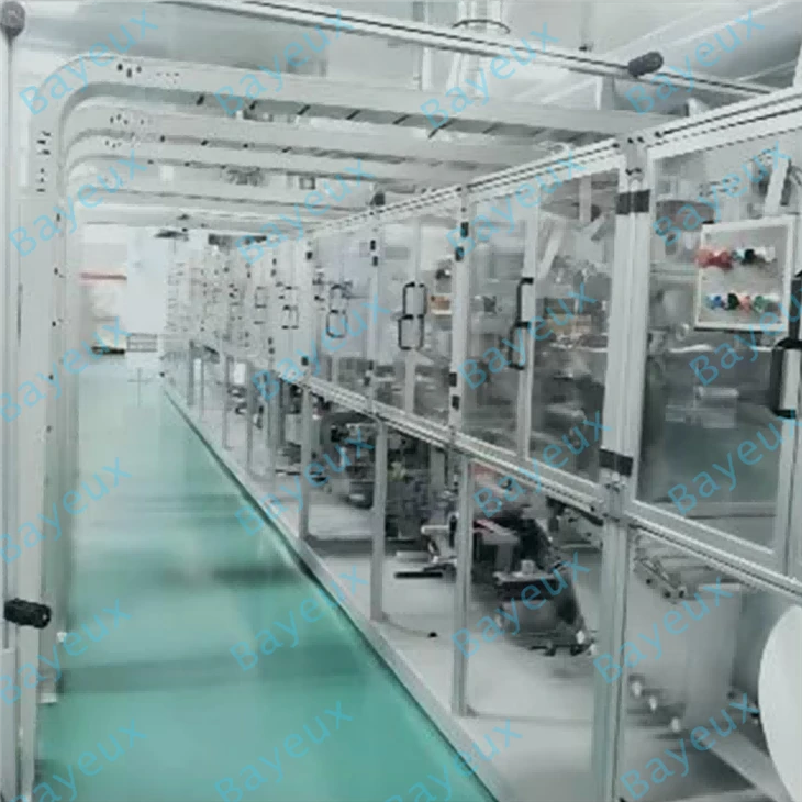 Baby Diaper Making Machine With Belt